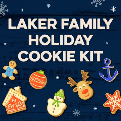 Laker Family Holiday Cookie Kit